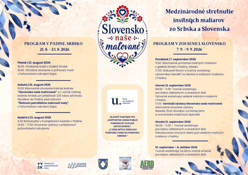Medzinárodných stretnutie insitných maliarov zo Srbska a Slovenska